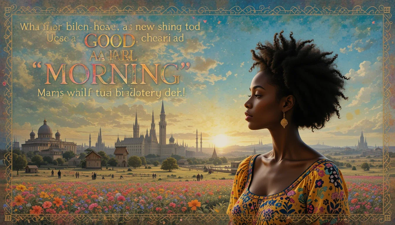 You are currently viewing 90 African American Good Morning Messages & Images For 2025