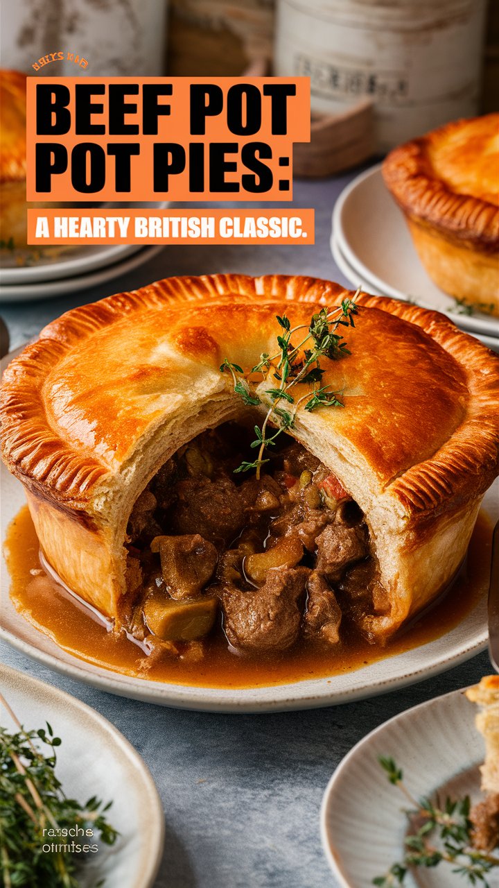 You are currently viewing Beef Pot Pies: A Hearty British Classic for Every Kitchen