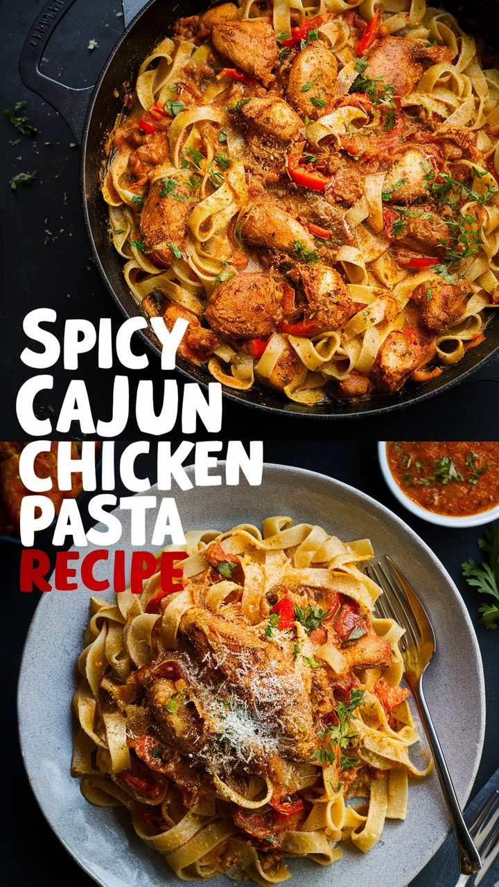 Read more about the article Spicy Cajun Chicken Pasta Recipe – A Complete Guide to This Flavor-Packed Dish